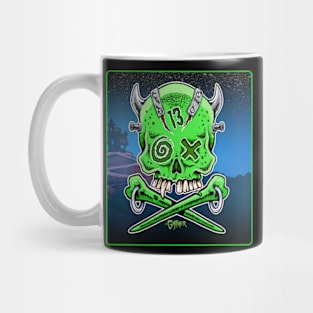 Frankenskull Mug